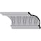 Ekena Millwork 7 3/8"H x 9 1/8"P x 11 3/4"F x 94 1/2"L Raymond Crown Moulding MLD07X09X11RA - alternate 1